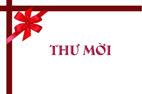 Thư mời họp chuyên môn bộ môn Âm nhạc năm học 2018-2019